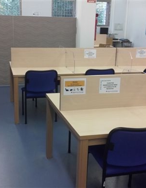 Mesas biblioteca