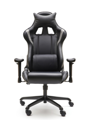 SILLA GAMING MAGNUM NEGRA. BRAZOS REGULABLES EN ALTURA.
