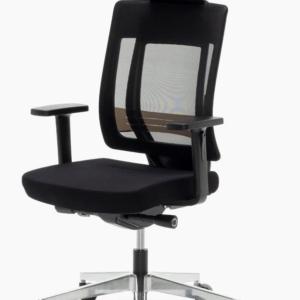 SILLA MONTREAL ERGONÓMICA NEGRA