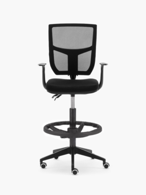 SILLA ROMA GIRATORIA NEGRA